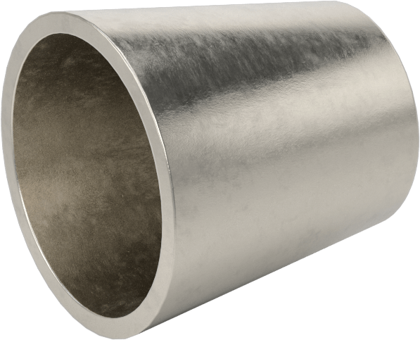 Paslanmaz Çelik Borular için 316/316L Paslanmaz Çelik Alın Kaynaklı Bağlantı Parçası, 1“ x 3/4” Dış Çaplı Boru için Mat Düz Redüktör