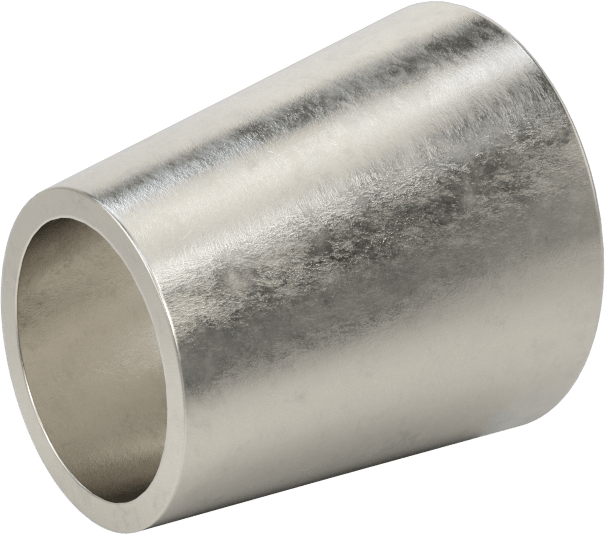 Paslanmaz Çelik Borular için 316/316L Paslanmaz Çelik Alın Kaynaklı Bağlantı Parçası, Parlak Ofset Düz Redüktör, 1“ x 3/4” Boru Dış Çapı