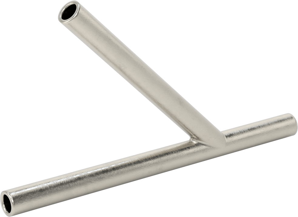 Paslanmaz Çelik Borular için 316/316L Paslanmaz Çelik Alın Kaynaklı Bağlantı Parçası, 1/2" Dış Çaplı Boru için Mat Y bağlantı Elemanı