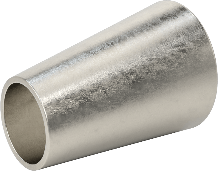 Paslanmaz Çelik Borular için 316/316L Paslanmaz Çelik Alın Kaynaklı Bağlantı Parçası, 1-1/2“ x 1” Dış Çaplı Boru için Parlak Ofset Redüktör