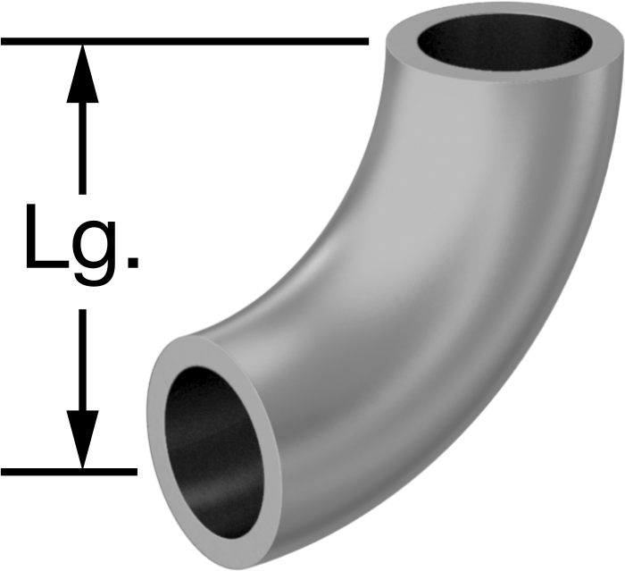 Paslanmaz Çelik Borular için 316/316L Paslanmaz Çelik Alın Kaynaklı Bağlantı Parçası, 1/2" Dış Çaplı Boru için Mat Kısa 90 Derece Dirsek Bağlantı Elemanı