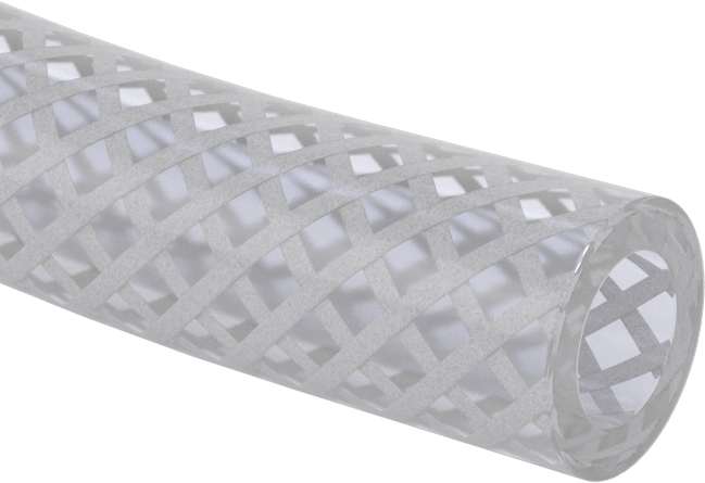 Yüksek Basınçlı Yumuşak PVC Plastik Boru, Gıda için, Beverage, ve Süt Ürünleri, 5/8" ID, 1" OD