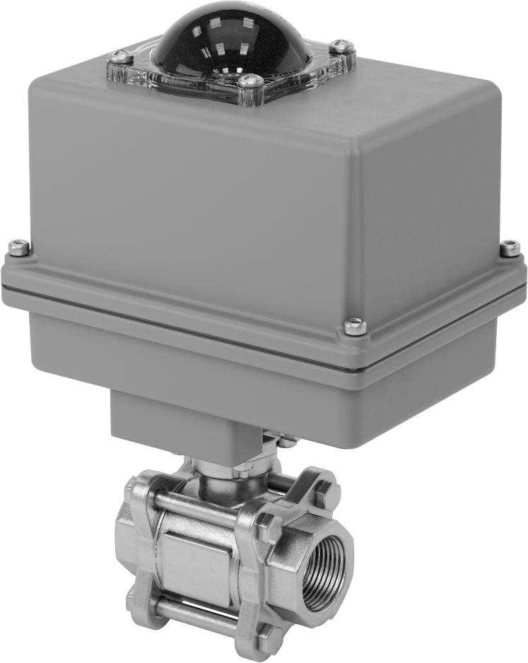 Easy-Maintenance Motor Tahrikli Açma/Kapama Vanası, 120V AC, 3/4 NPT Dişi
