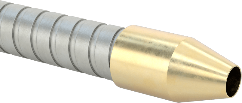 Bükülebilir ve Soğuk Kalabilen Soğutma Suyu Hortumu, 3/8 NPT Erkek, 21" Uzunluk