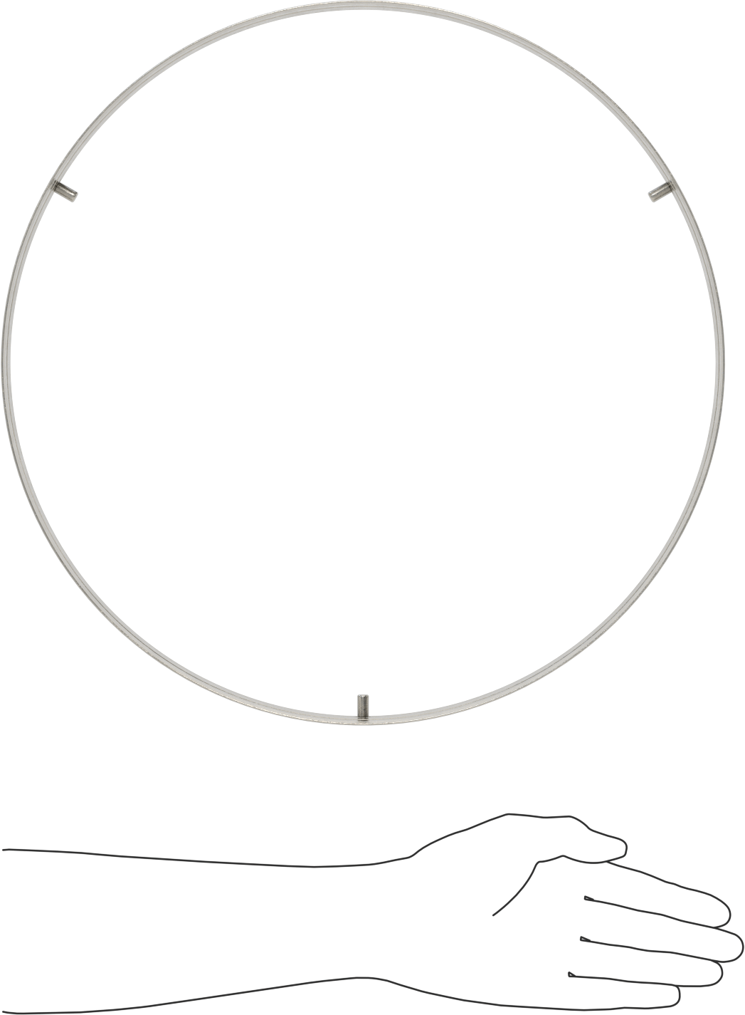 Hızlı Kilitli Kanal Bağlantıcısı, 16" İç Çaplı Hortum için, Erkek