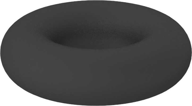 Kimyasallara Dayanıklı Viton® Floroelastomer O-Ring, Kahverengi, 1/16 Kesirli Genişlik, Dash Numarası 005