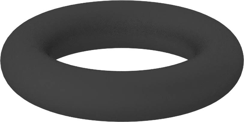 Kimyasallara Dayanıklı Viton® Floroelastomer O-Ring, Kahverengi, 1/16 Kesirli Genişlik, Dash Numarası 009