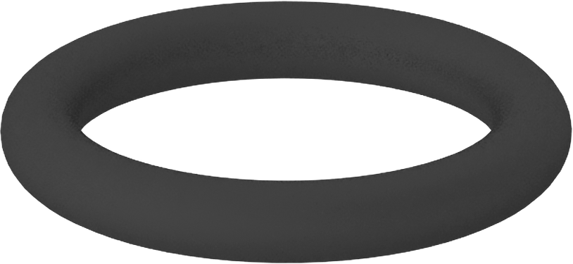 Kimyasallara Dayanıklı Viton® Floroelastomer O-Ring, Kahverengi, 1/16 Kesirli Genişlik, Dash Numarası 012