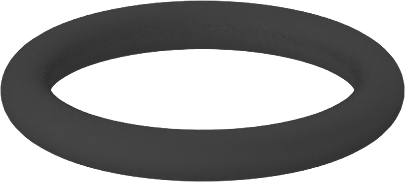 Kimyasallara Dayanıklı Viton® Floroelastomer O-Ring, Kahverengi, 1/16 Kesirli Genişlik, Dash Numarası 013