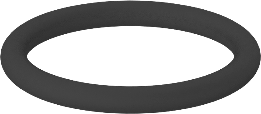 Kimyasallara Dayanıklı Viton® Floroelastomer O-Ring, Kahverengi, 1/16 Kesirli Genişlik, Dash Numarası 015