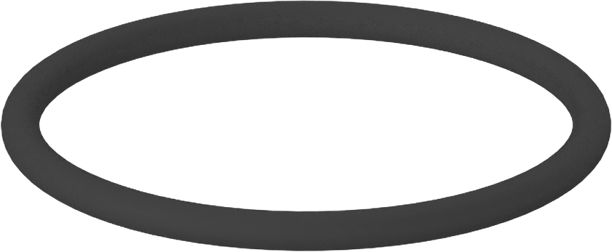 Kimyasallara Dayanıklı Viton® Floroelastomer O-Ring, Kahverengi, 1/16 Kesirli Genişlik, Dash Numarası 022