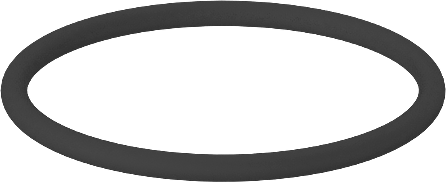 Kimyasallara Dayanıklı Viton® Floroelastomer O-Ring, Kahverengi, 1/16 Kesirli Genişlik, Dash Numarası 023