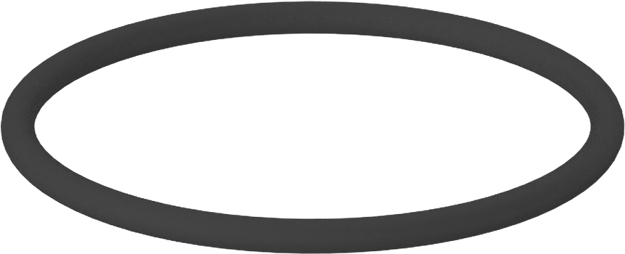 Kimyasallara Dayanıklı Viton® Floroelastomer O-Ring, Kahverengi, 1/16 Kesirli Genişlik, Dash No. 025