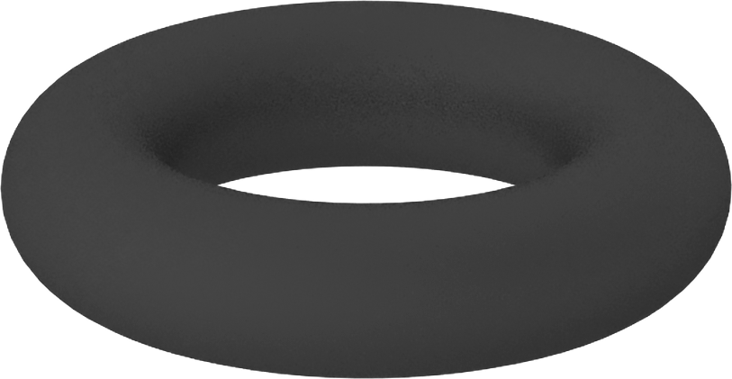 Kimyasallara Dayanıklı Viton® Floroelastomer O-Ring, Kahverengi, 3/32 Kesirli Genişlik, Dash Numarası 108