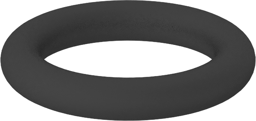 Kimyasallara Dayanıklı Viton® Floroelastomer O-Ring, Kahverengi, 3/32 Kesirli Genişlik, Dash No. 111