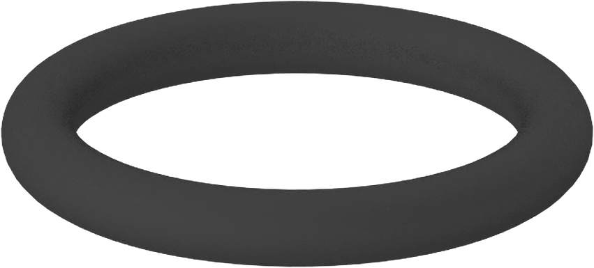 Kimyasallara Dayanıklı Viton® Floroelastomer O-Ring, Kahverengi, 3/32 Kesirli Genişlik, Dash Numarası 114