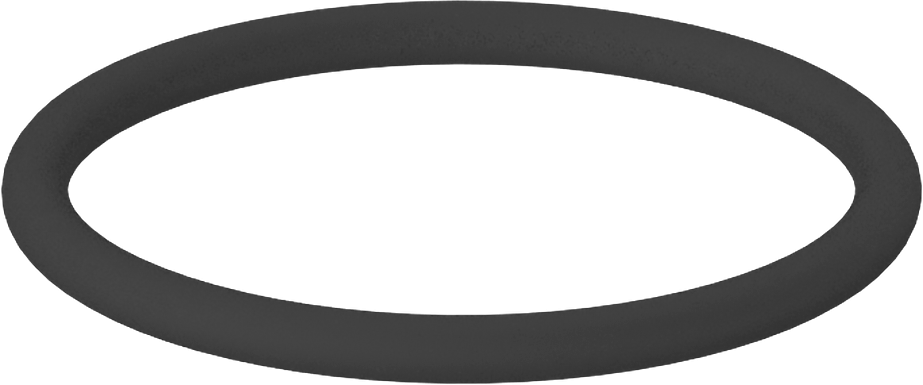 Kimyasallara Dayanıklı Viton® Floroelastomer O-Ring, Kahverengi, 3/32 Kesirli Genişlik, Dash Numarası 124