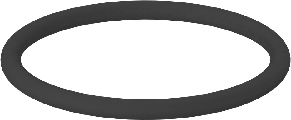 Kimyasallara Dayanıklı Viton® Floroelastomer O-Ring, Kahverengi, 3/32 Kesirli Genişlik, Dash No. 125