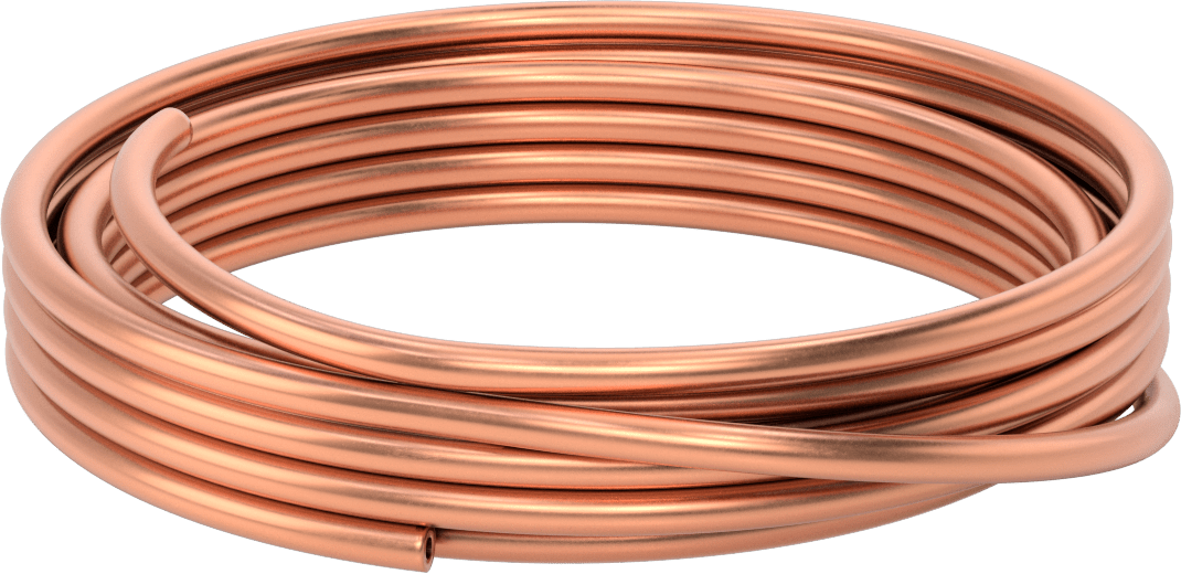 Yalıtımlı Bakır Boru, 3/8" Bakır Boru Boyutu, 50 Fit Uzunluk