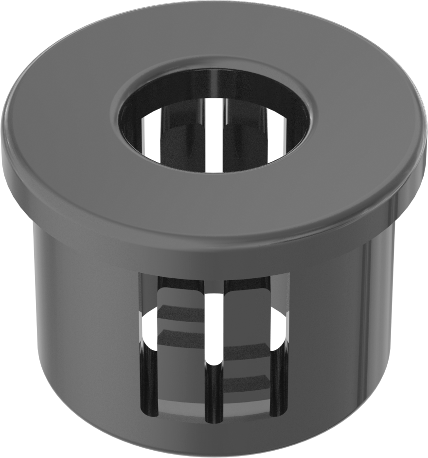 Kilitleme Halkaları, 1/2“ Delik Çapı ve 1/32” ila 1/8" Malzeme Kalınlığı için, 1/4" ID