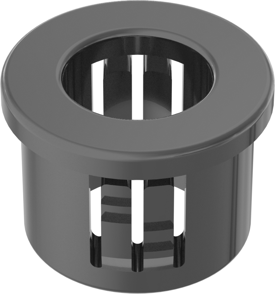Kilitleme Halkaları, 1/2“ Delik Çapı ve 1/32” ila 1/8" Malzeme Kalınlığı için, 5/16" ID