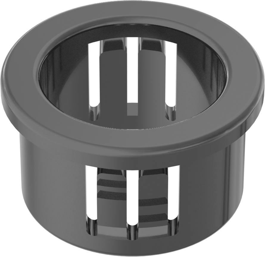 Kilitleme Halkaları, 5/8“ Delik Çapı ve 1/32” ila 1/8" Malzeme Kalınlığı için, 1/2" ID