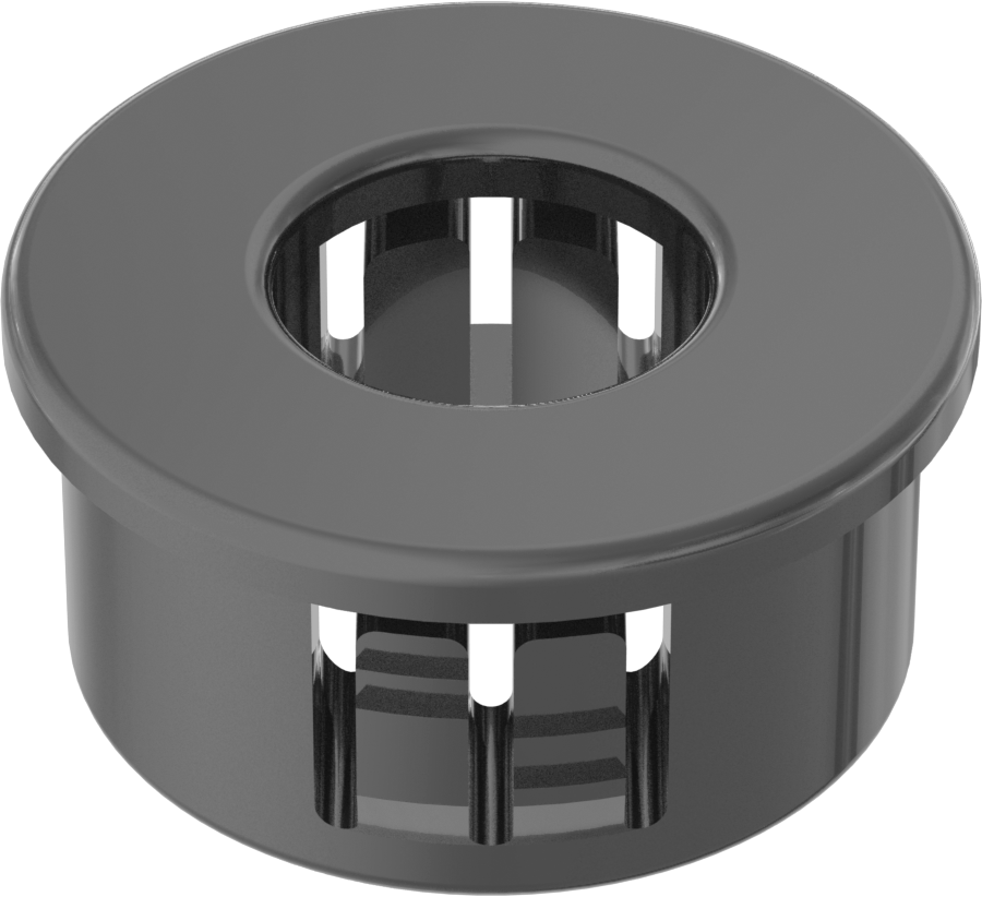 Kilitleme Halkaları, 3/4“ Delik Çapı ve 1/32” ila 1/8" Malzeme Kalınlığı için, 3/8" ID