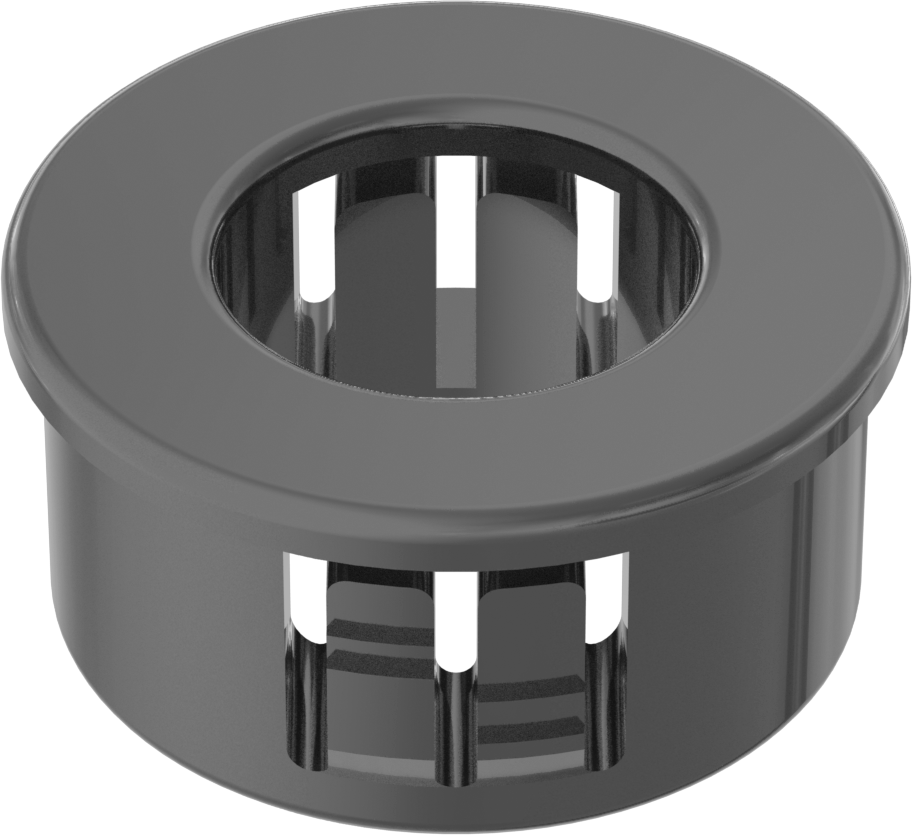 Kilitleme Halkaları, 7/8“ delik çapı ve 1/32” ila 1/8" malzeme kalınlığı için, 1/2" ID