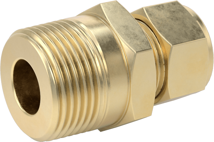 Bakır Boru için Yor-Lok Bağlantı Parçası, 3/4" Boru Dış Çapı x 1 NPT Erkek için Düz Adaptör