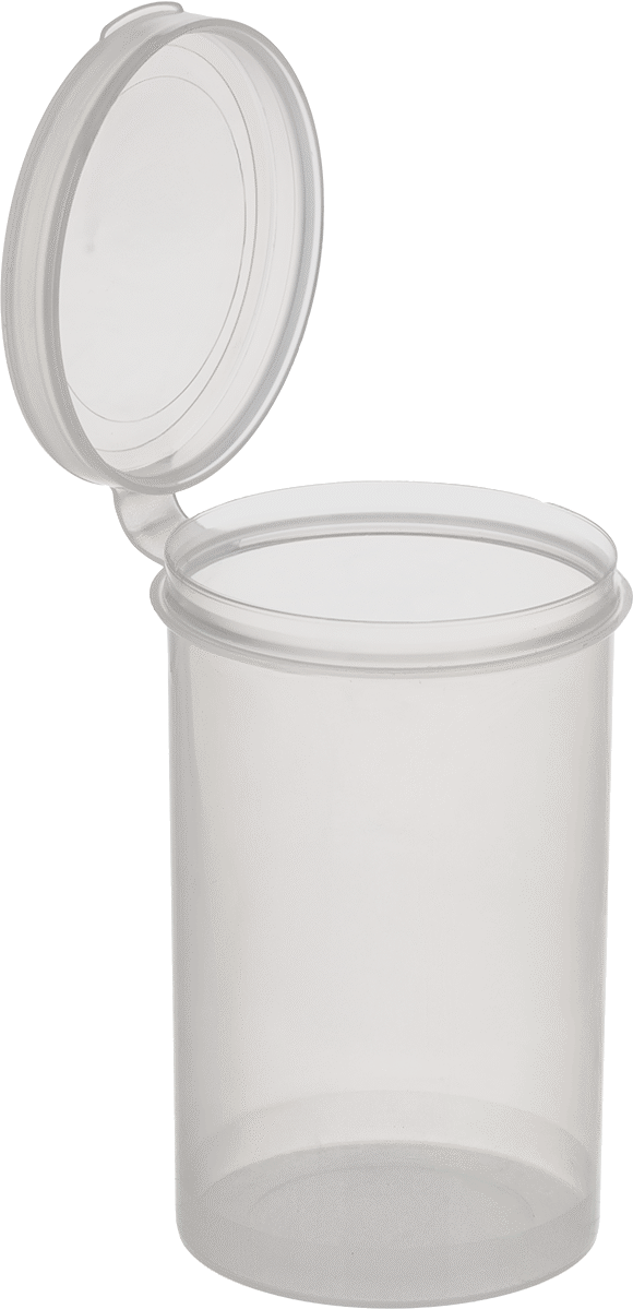 Polipropilen Plastik Kavanozlar, Polipropilen Şişe, 4,1 FL oz/120 ml Kapasite 2 inç Çap