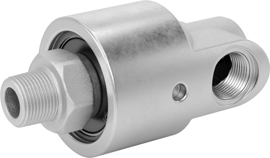 Dönen Eklem, Pirinç Tek Yönlü Akış, Sol El, 3/4 NPT Erkek x 3/4 NPT Dişi