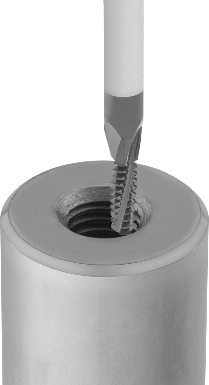 Thread Mill for Internal Threading, for #4 Minimum Thread