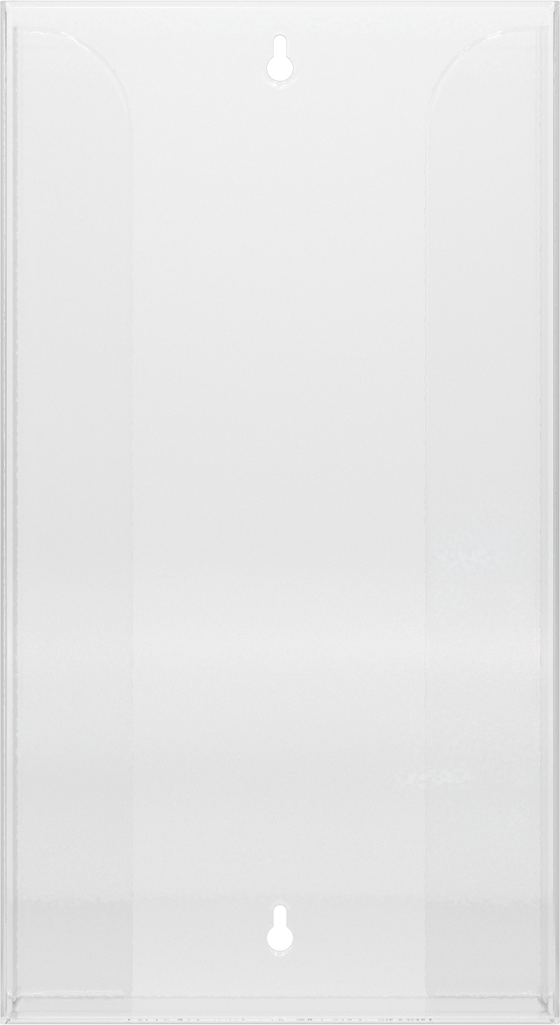 Tek Kullanımlık Eldiven Dağıtıcı, 4 kutu için, Şeffaf Plastik, 19-1/8" Yükseklik, 10-7/16" Genişlik