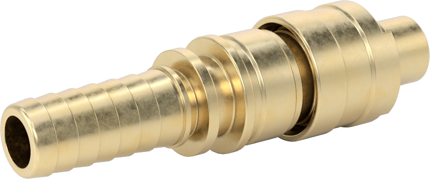 Hava için Pirinç Grip-Lock Hortum Bağlantısı, 3/4" İç Çaplı Hortum için Plug
