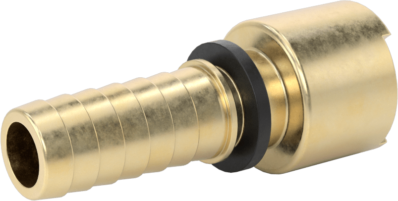 Hava için Pirinç Grip-Lock Hortum Bağlantısı, 3/4" Hortum İç Çapı için Soket
