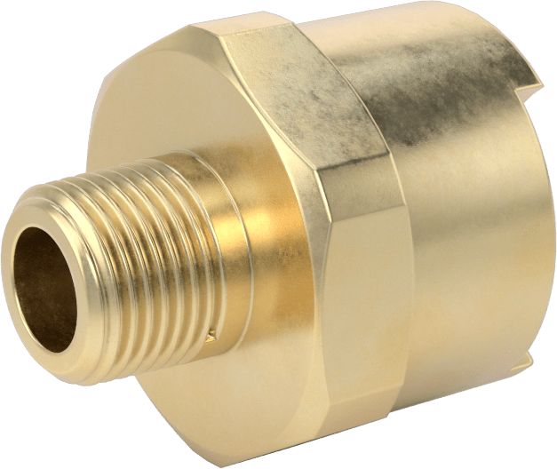 Hava için Pirinç Grip-Lock Hortum Bağlantısı, Soket, 3/8 NPT Erkek