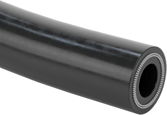 Takmalı Bağlantı Parçaları için Alev Dirençli Hava Hortumu, 1/4" ID, 1/2" OD