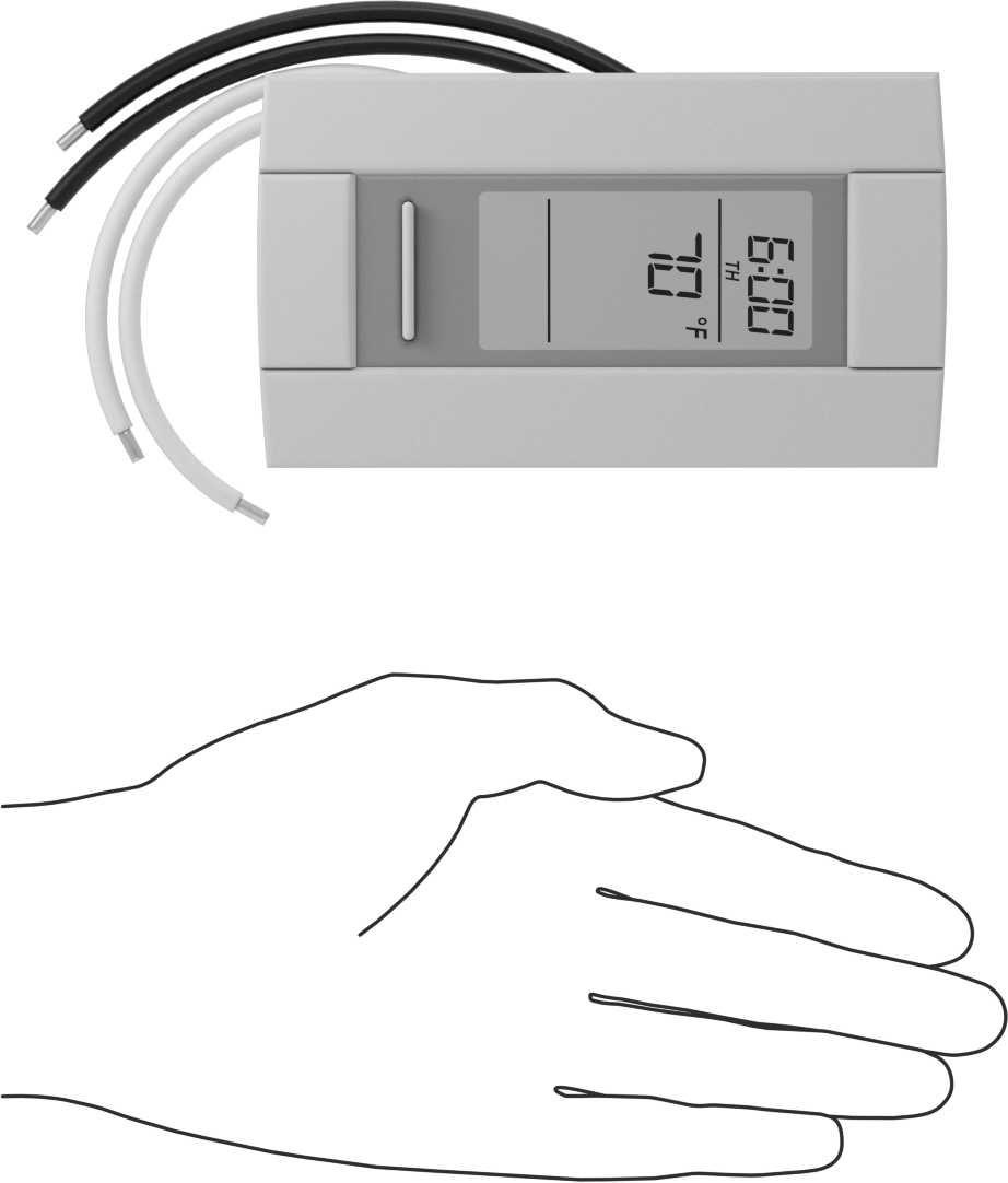 Programlanabilir Hat Gerilimi Termostatı, 240V AC, 15A