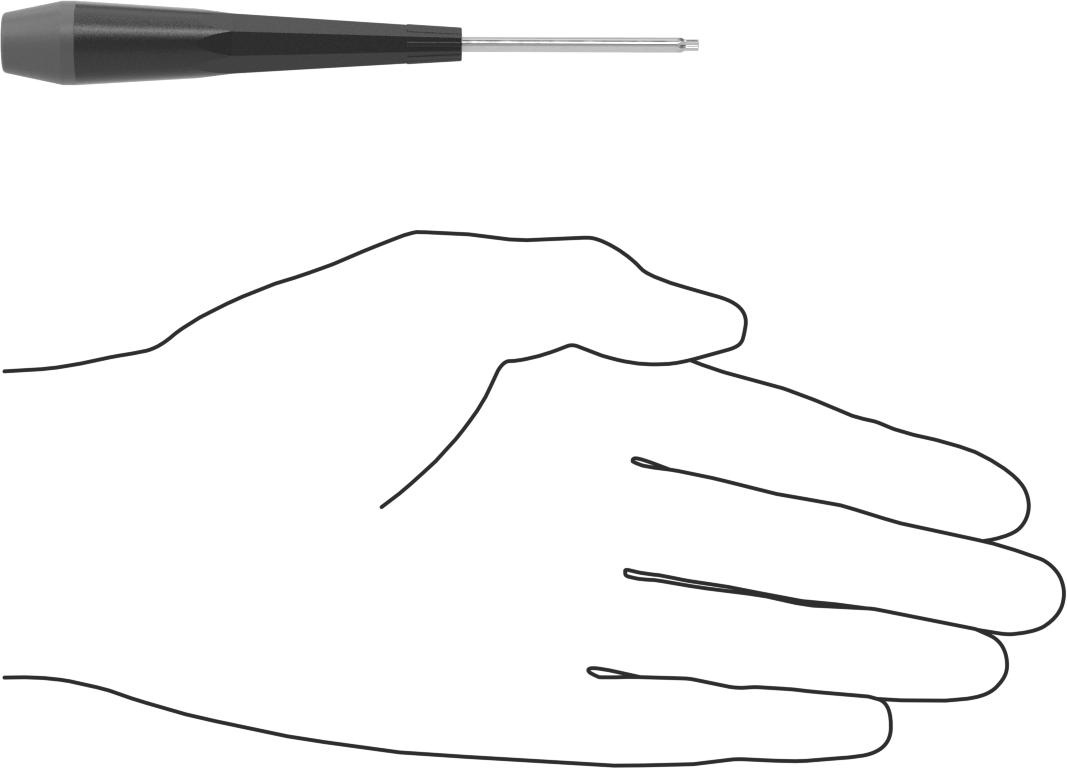 Hassas Kontrollü Tornavida, T7 Torx