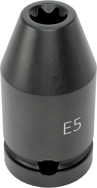 Hızlı Açma Esnek Başlıklı Soket, 1/4" Kare Tahrik, E5 Boyutu