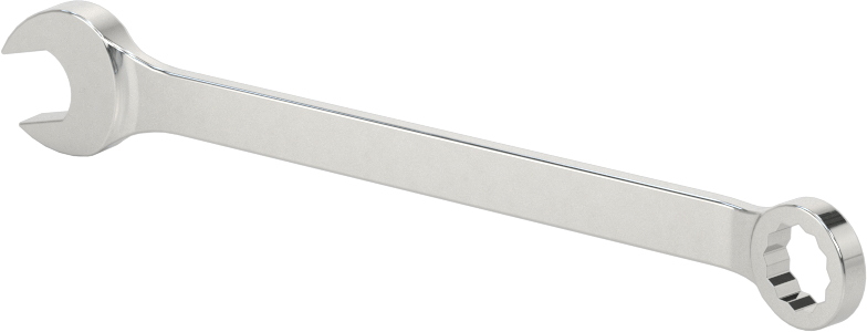 12 Uçlu Açıklık Kombinasyon Anahtarı, Stubby, 15/64" Boyut, 3-1/4" Toplam Uzunluk