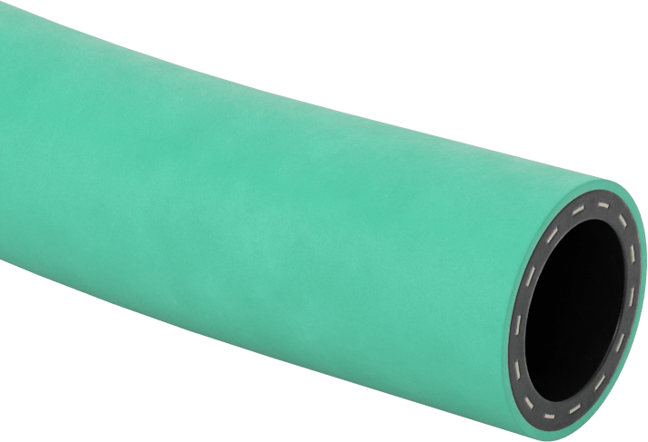 Hava Hortumu, Yeşil EPDM Kauçuk, 300 PSI @ 72°F, 1" ID, 1-3/8" OD