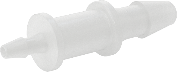 Dikenli Plastik Boru Bağlantı Parçası, Yüksek Sıcaklık, Redüktör, 1/8“ x 1/16” İç Çaplı Boru için
