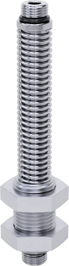 Vakum vantuzu dengeleyici, 2-3/8" Strok Uzunluğu, 1/8 BSPP Erkek