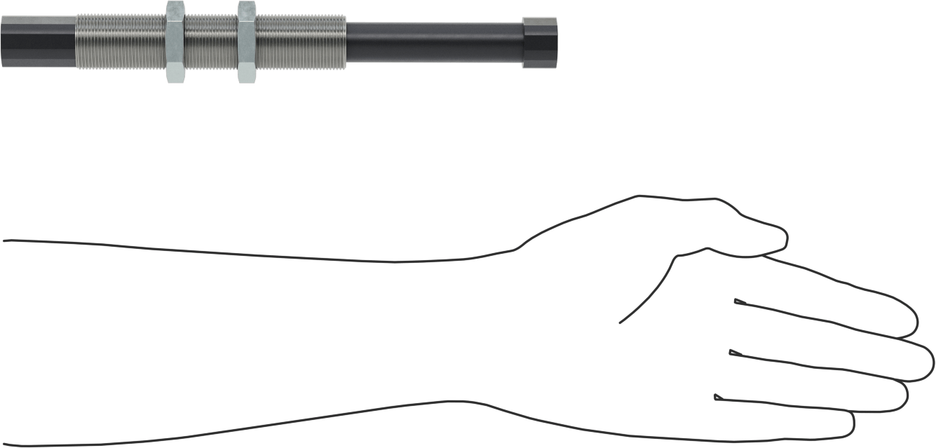 Vakum vantuzu dengeleyici, 3-1/8" Strok Uzunluğu, 3/8 BSPP Dişi