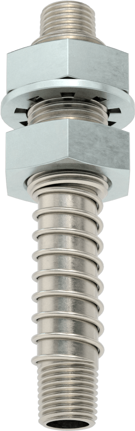 Vakum vantuzu dengeleyici, 2" Strok Uzunluğu, 1/4 NPT Erkek