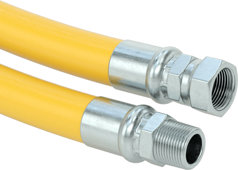 Su Hortumu, Yüksek Basınç, 3/4 NPT Erkek x 3/4 NPT Dişi Bağlantı Parçaları