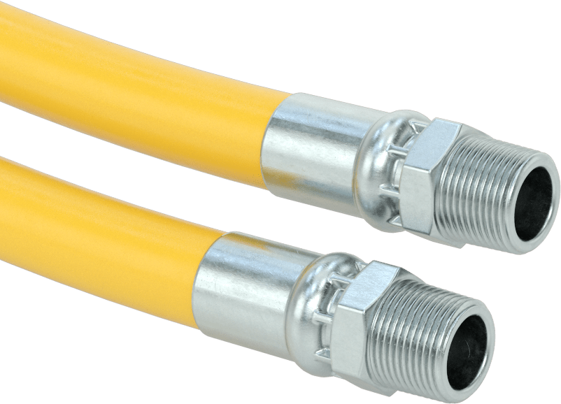 Su Hortumu, Hafif, 3/4 NPT Erkek Bağlantı Parçaları ile, 5/8" ID