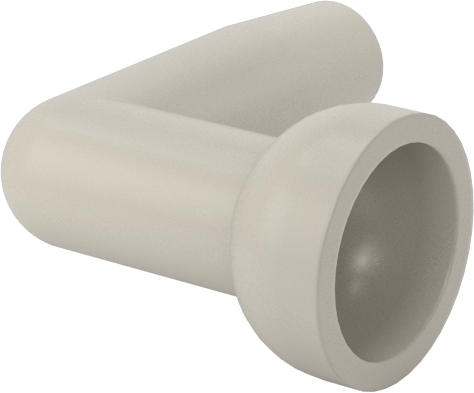90 Derece Nozul, Akış, 1/4“ Boyutlu Snap-Loc Soğutma Suyu Hortumu için 1/4” Delik