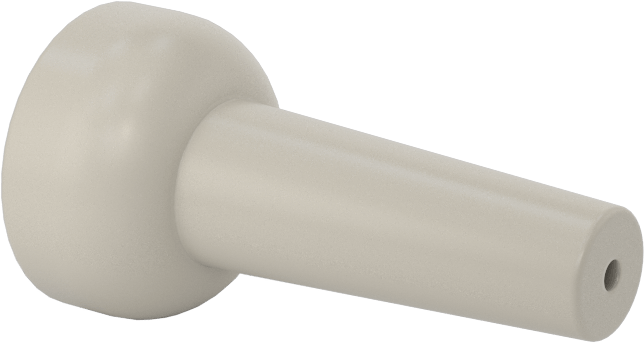 Nozul, Akış Püskürtme, 1/4“ Boyutlu Snap-Loc Soğutma Suyu Hortumu için 1/16” Delik